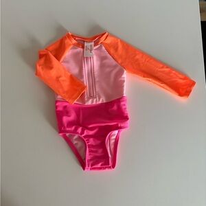 Kids Swimwear in Pink and Orange